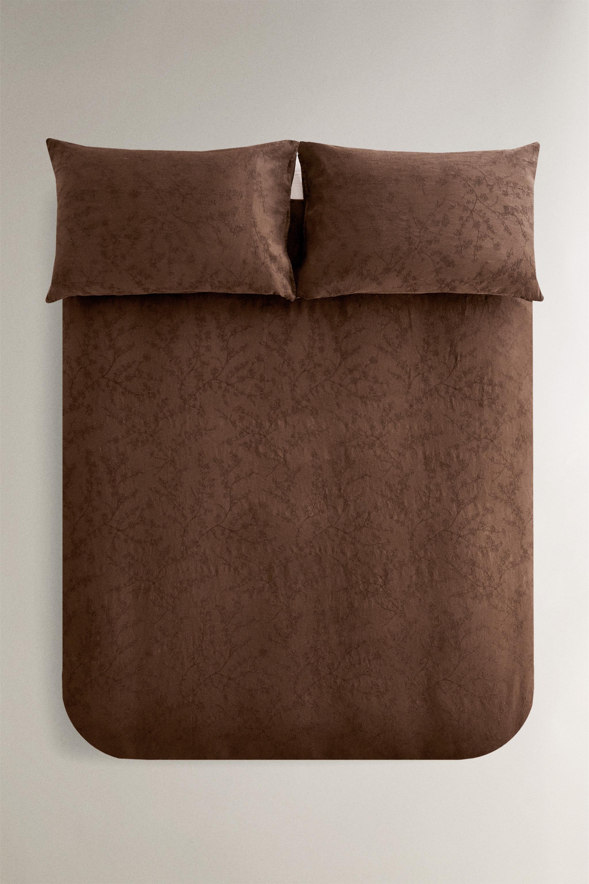 COTTON AND LINEN DUVET COVER